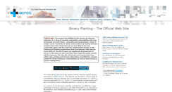 Desktop Screenshot of binaryplanting.com